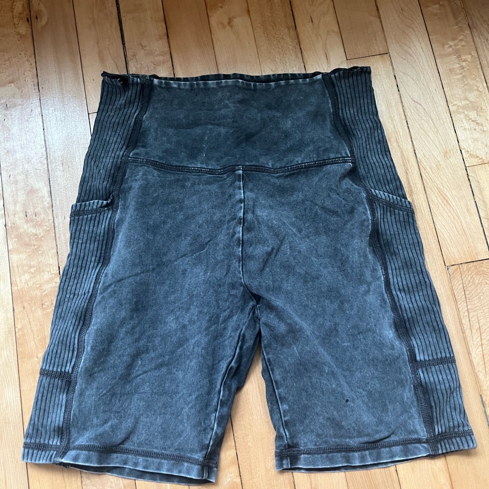 Aerie Black Bike Shorts